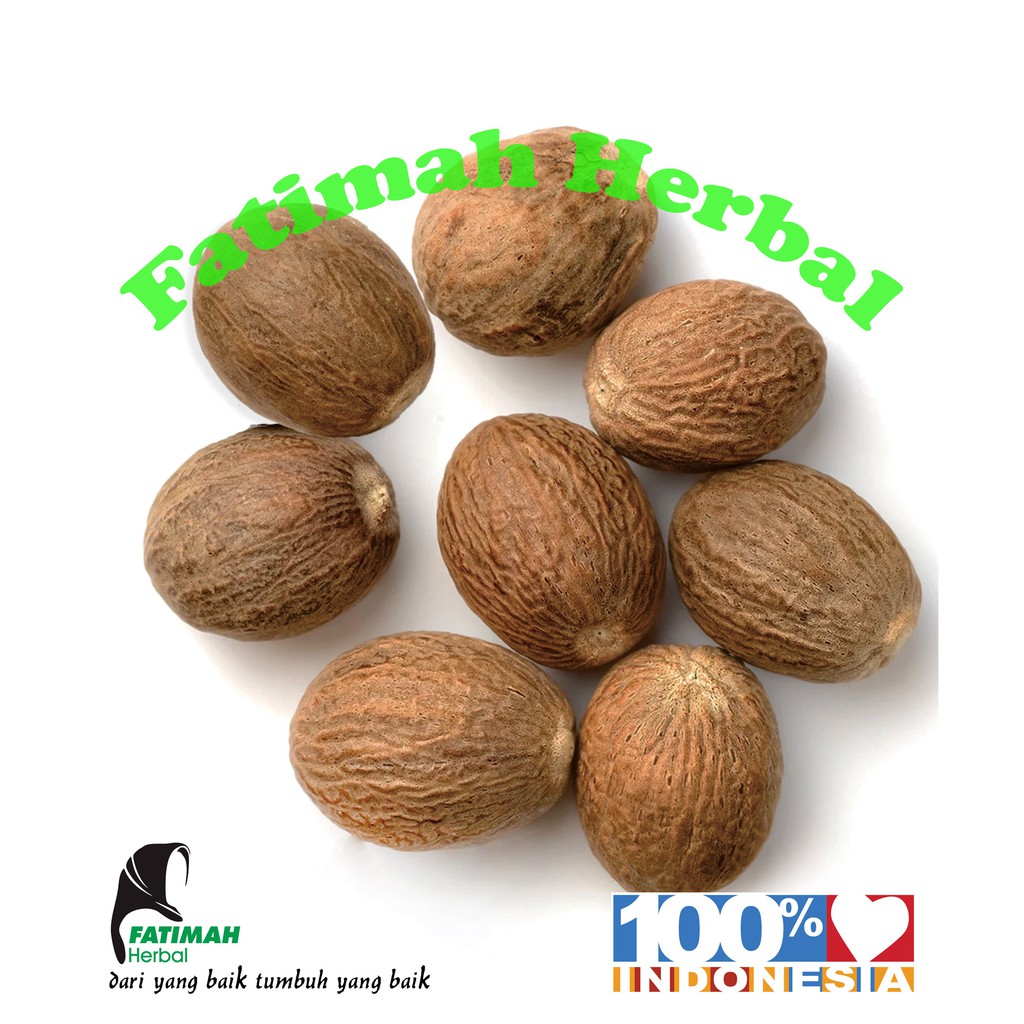 

Biji Pala - Nutmeg Whole - 50 gram