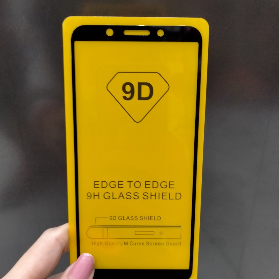 OPPO A71 OPPO A83 Tempered Glass Full Lem 9D Full Cover Anti Gores Kaca - White_Cell