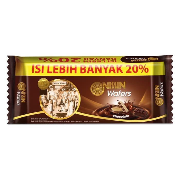 

NISSIN WAFER CHOCOLATE 110 GRAM