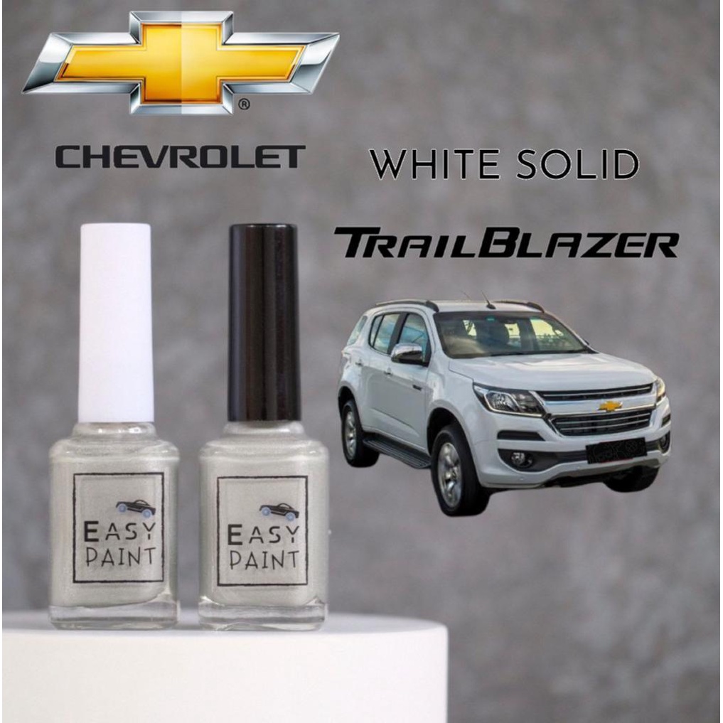 Cat Oles White Solid Chevrolet TrailBlazer Putih Solid 15ml