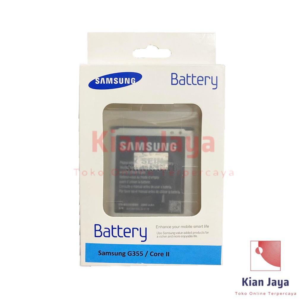 [Garansi 100% Ori] Baterai Samsung Galaxy Core 2 G355H G355 i8530 i8552 Batre Battery Hp Original