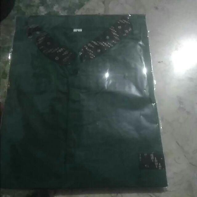 Atasan Batik Wanita Tunik Lengan Panjang M L Xl Xxl