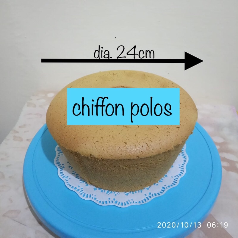 

Chiffon polos homemade