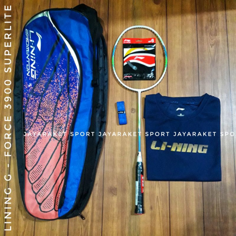 Raket Badminton Lining G-Force 3900 Superlite Raket Bulutangkis Reket Badminton Reket Bulu Tangkis