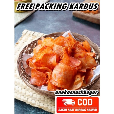 

kripik singkong balado rujak basah 250 Gram