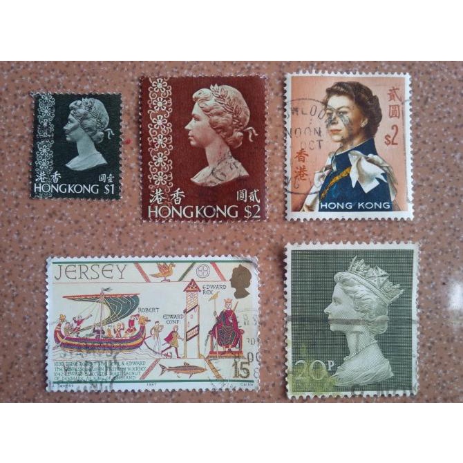 

Big Sale Prangko - Perangko Asing Murah | Inggris & Hongkong; Ratu Elizabeth Big Sale