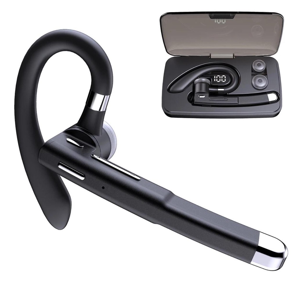 Handset Bluetooth Wireless  YYK-520 Earphone Waterproof With Mic &amp; Case Charger 500mAh