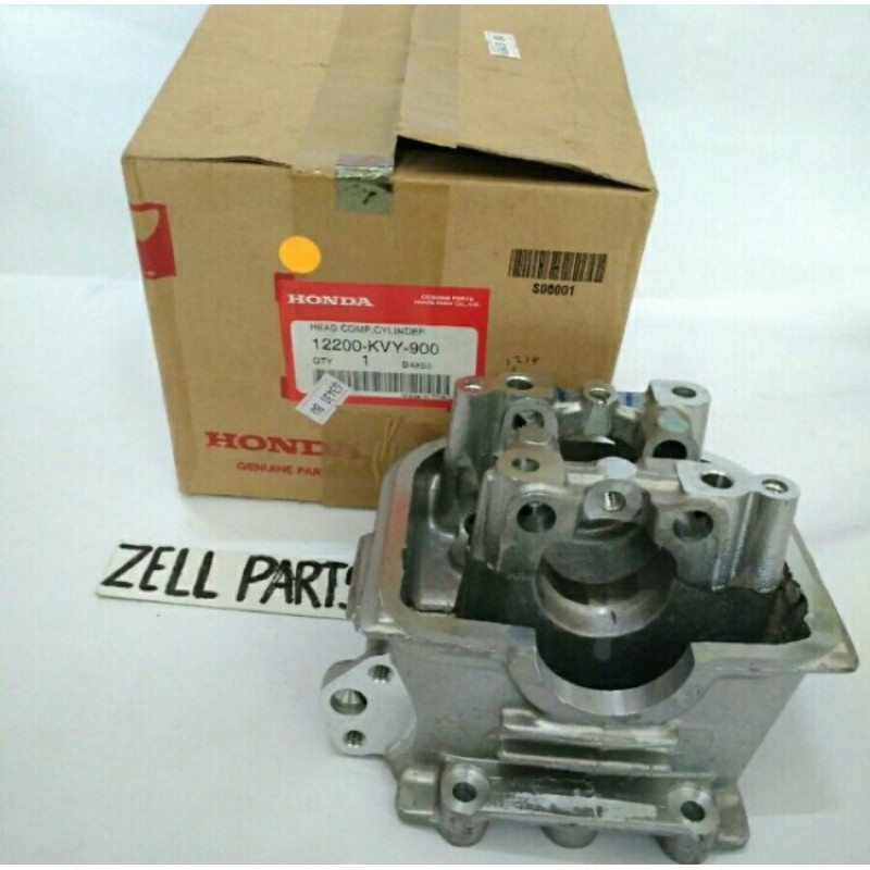 silinder cop blok head cylinder Honda beat carbu karbu lama old asli ORI AHM Thailand 12200-kvy-900