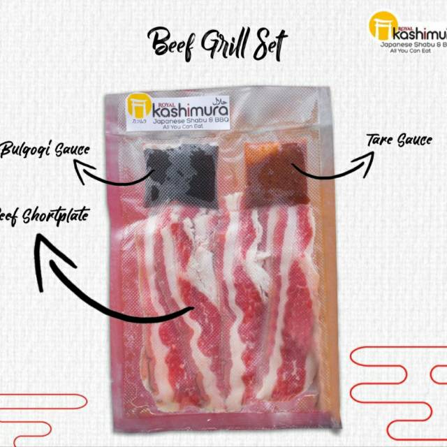 STEAK DAGING LENGKAP BUMBU / BEEF GRILL SET