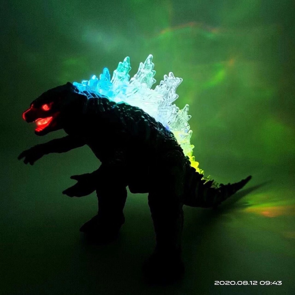 Mainan Anak ROBOT GODZILLA KING MONSTER Bisa Jalan Lampu Dan Bersuara