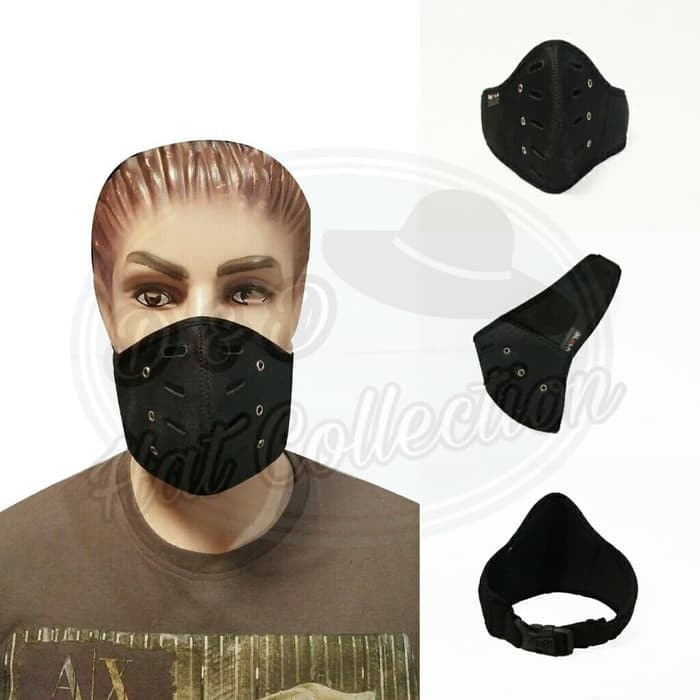 BL Masker Motor Serbaguna Half Face Mask Kain Anti Dust Debu Polusi