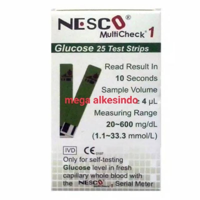 Strip Glukosa Nesco