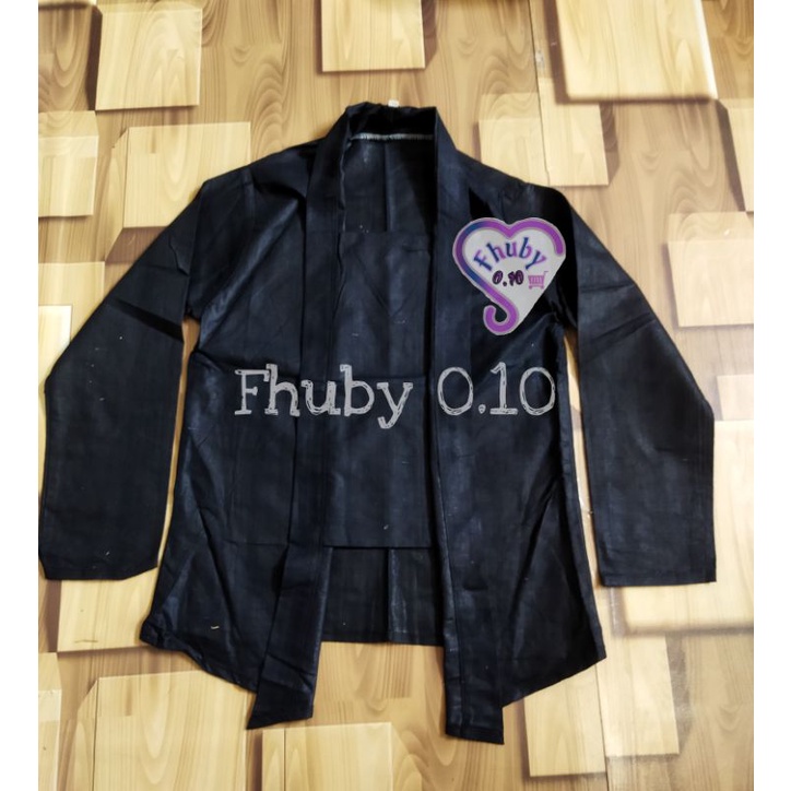 Kebaya Tenun Hitam Polos - Kebaya Adat - Kebaya Kutubaru