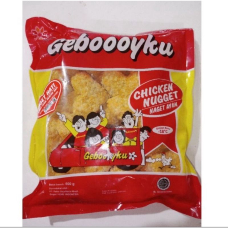 

GEBOOOYKU naget ayam 500gr all varian