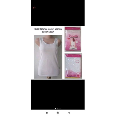 KAOS DALAM WANITA - TANKTOP WANITA REMAJA DAN DEWASA