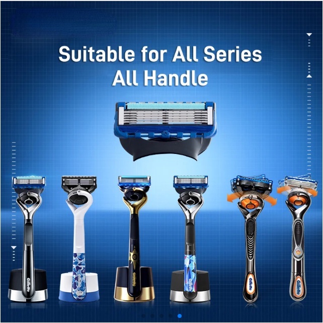 Gillette fusion 5 Pisau Cukur  Lapis Untuk Pria/pisau cukur