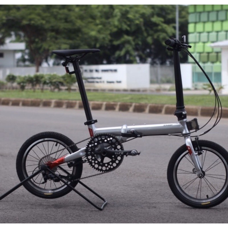 Sepeda Lipat Camp Hazy 9 Speed 16"