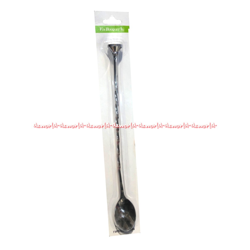 Vin Bouquet Twisted Spoon Sendok Panjang 30Cm Pengaduk