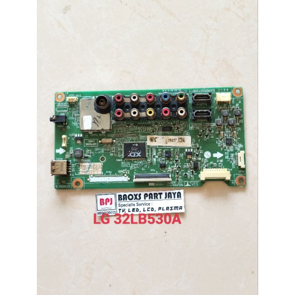 MB TV LED LG 32LB530A mainboard tv lg 32lb530 a