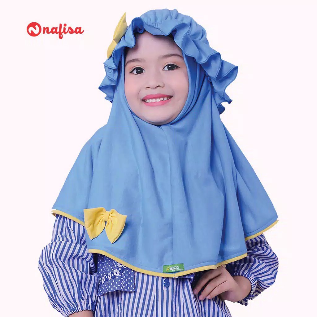 Jilbab Anak Zarina /jilbab anak/jilbab instan anak/jilbab anak lucu/jilbab Nafisa