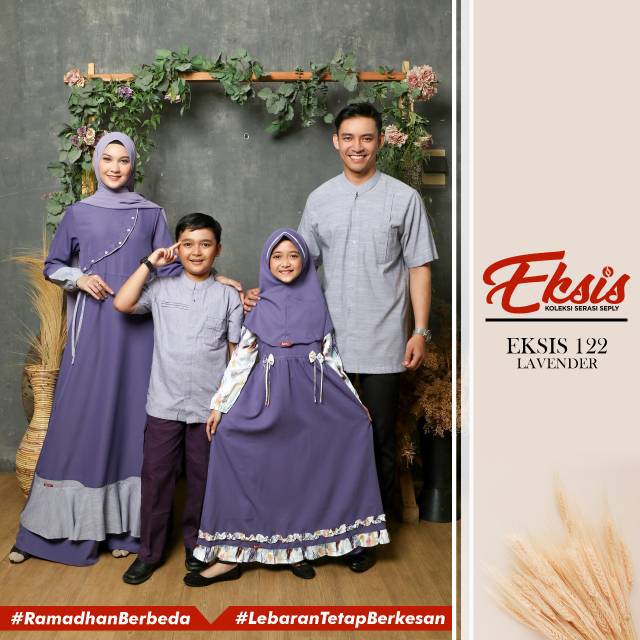 SARIMBIT SEPLY EKSIS 122 LAVENDER (KASEO 90, KLIKO 35, GISSEL 247, SELIA 38)