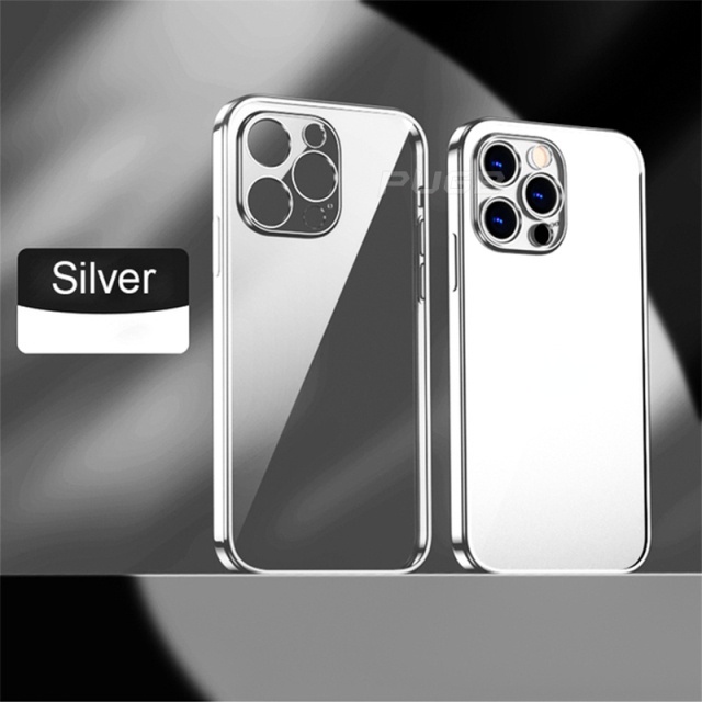 Soft Case Silikon Transparan cover iphone 13pro MAX 11 13 12pro MAX 6 6S 7 + 8 + X XS MAX XR SE 2020