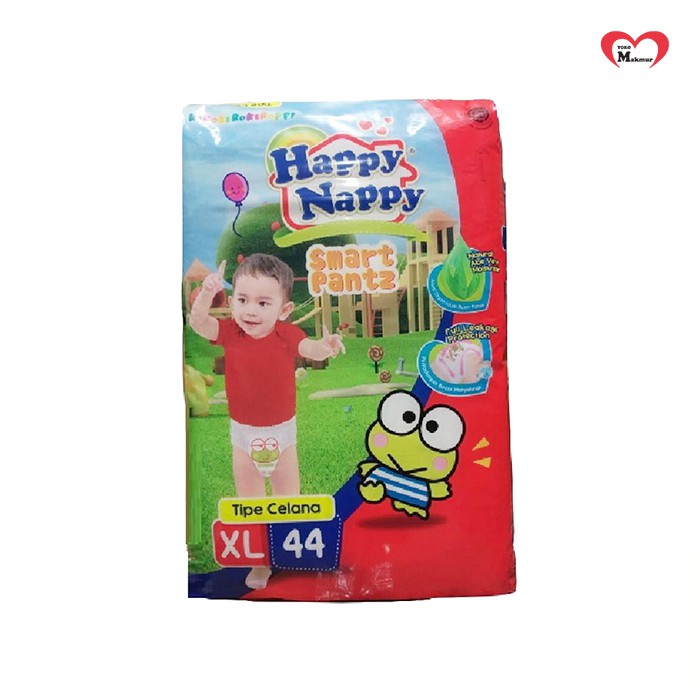 Happy Nappy Pants S60/M54/L48/Xl44/Xxl36 / Toko Makmur Online