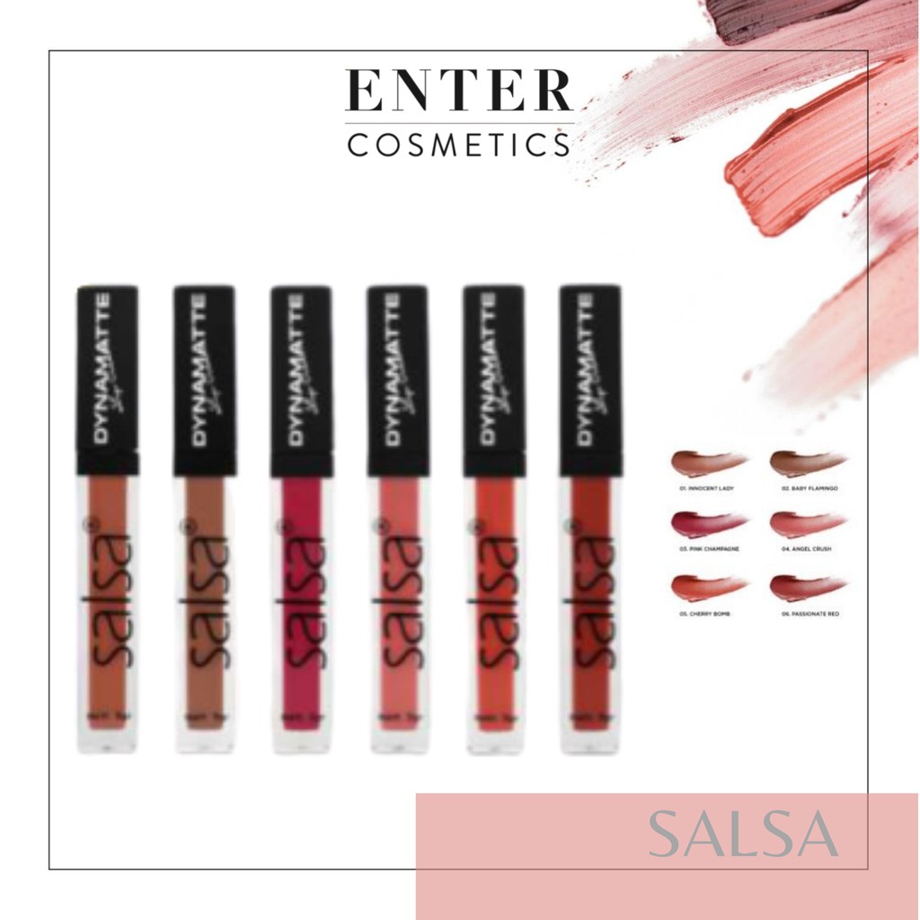 Salsa Dynamatte Lip Cream | Shopee Indonesia