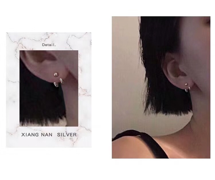 Anting Kait Gantung Simple Untuk Wanita