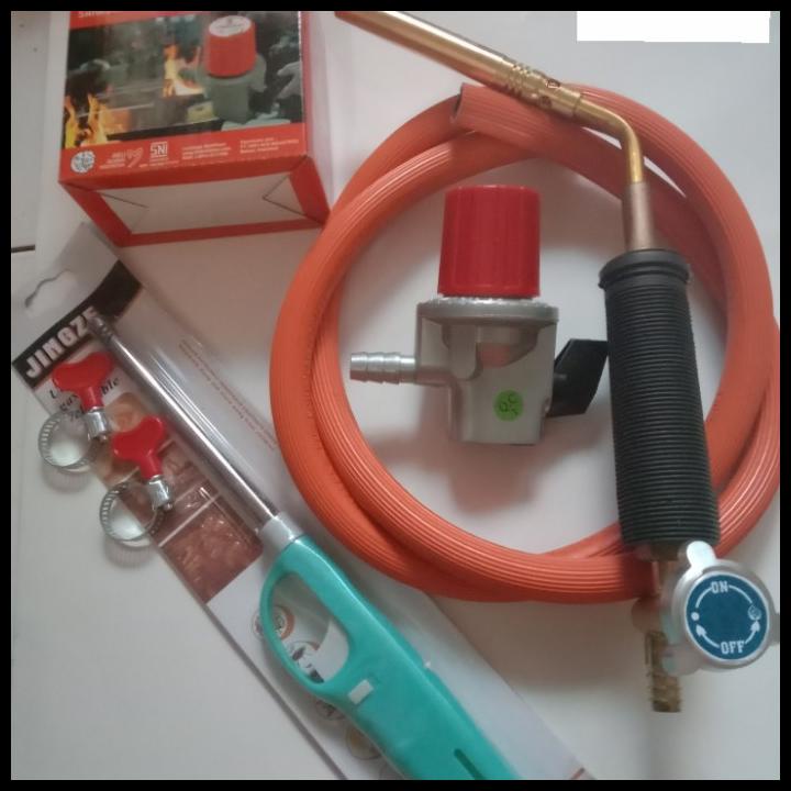 Kepala Heating Torch Kepala Blow Torch Flame Gun Gas Lpg Komplit