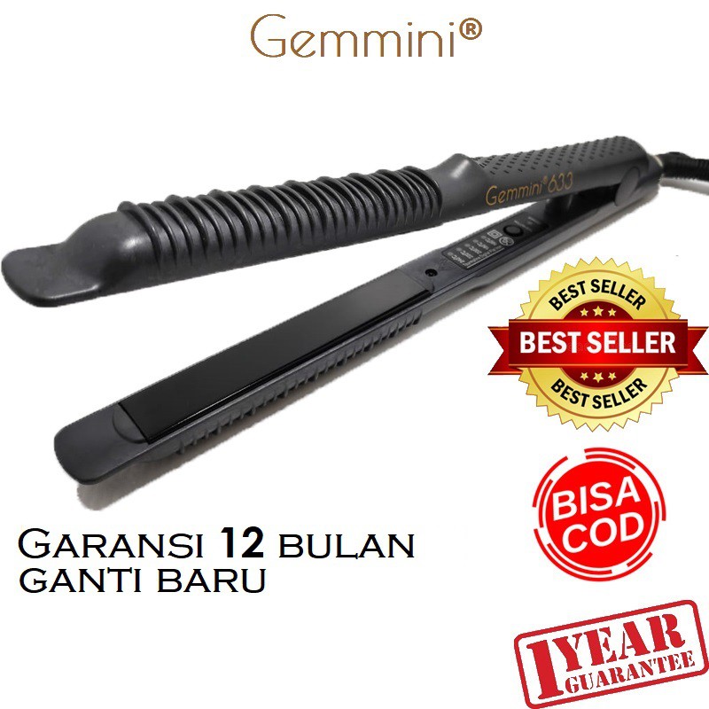 Gemmini 633 / 623 catokan pelurus &amp; pengeriting rambut