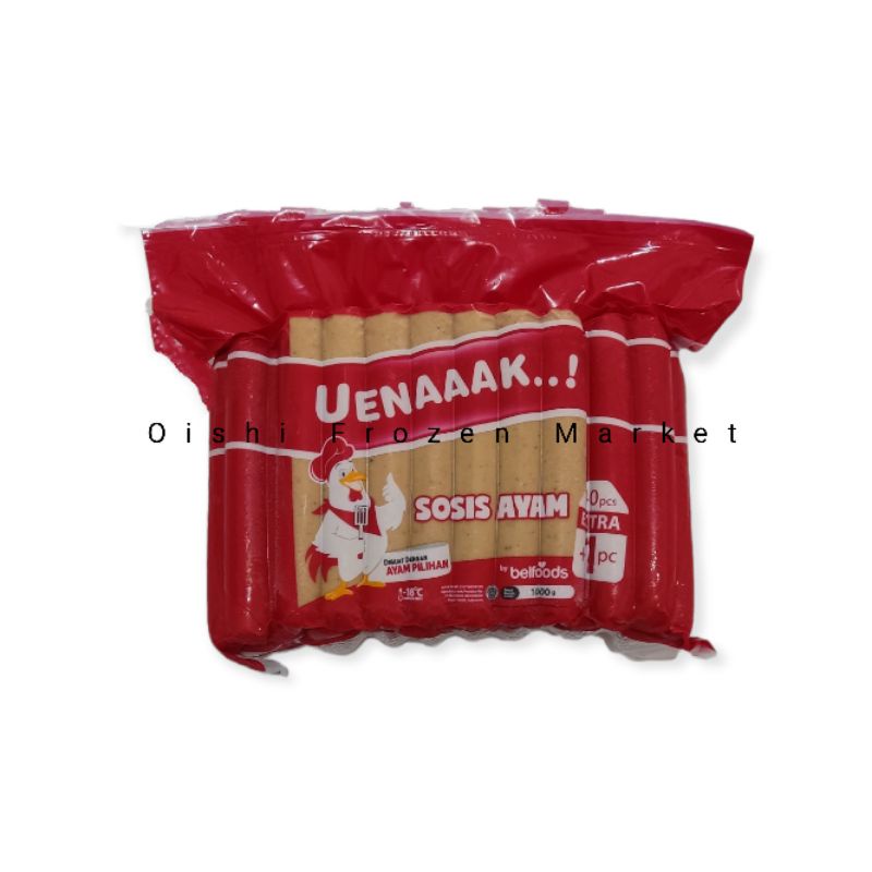 

Belfoods Sosis Ayam 950g (isi 40+1)