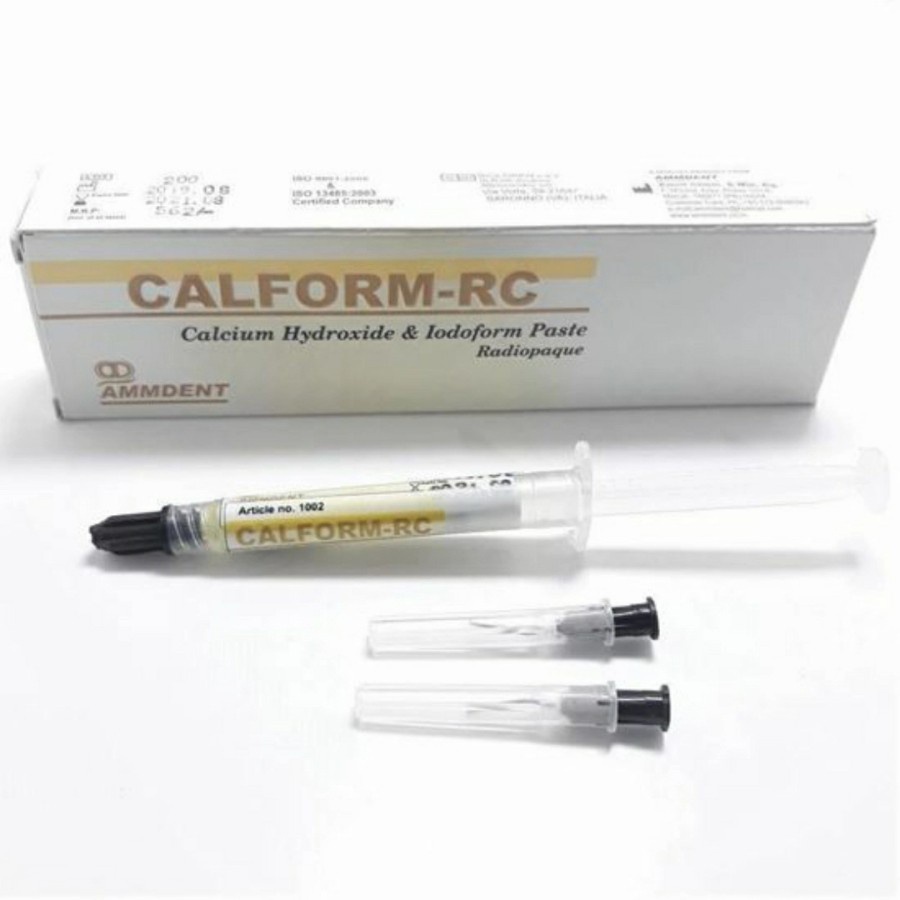 Calcium Hydroxide paste with iodoform Radiopaque Calform RC Dental
