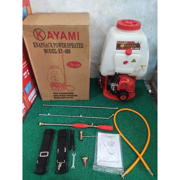 Jual Knapsack Power Sprayer 2 Tak 20 Liter Matrix / Kayami / Penyemprot ...