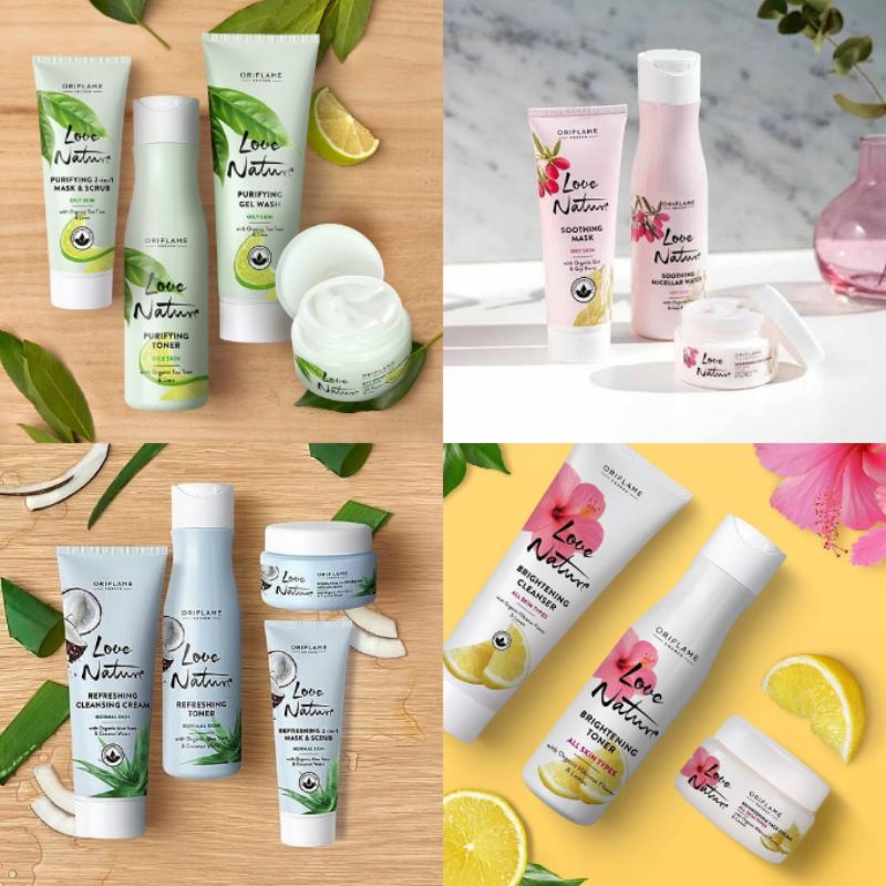 Jual PROMO 100 ORIGINAL Love Nature Tea Tree & Lime/ Love Nature Oat