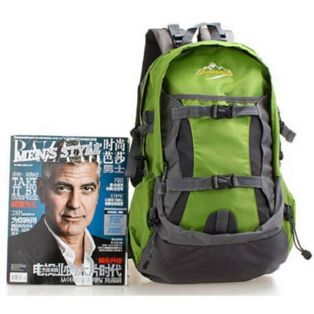 Tas Ransel Gunung Laptop Sekolah Kantor Traveling 35 liter