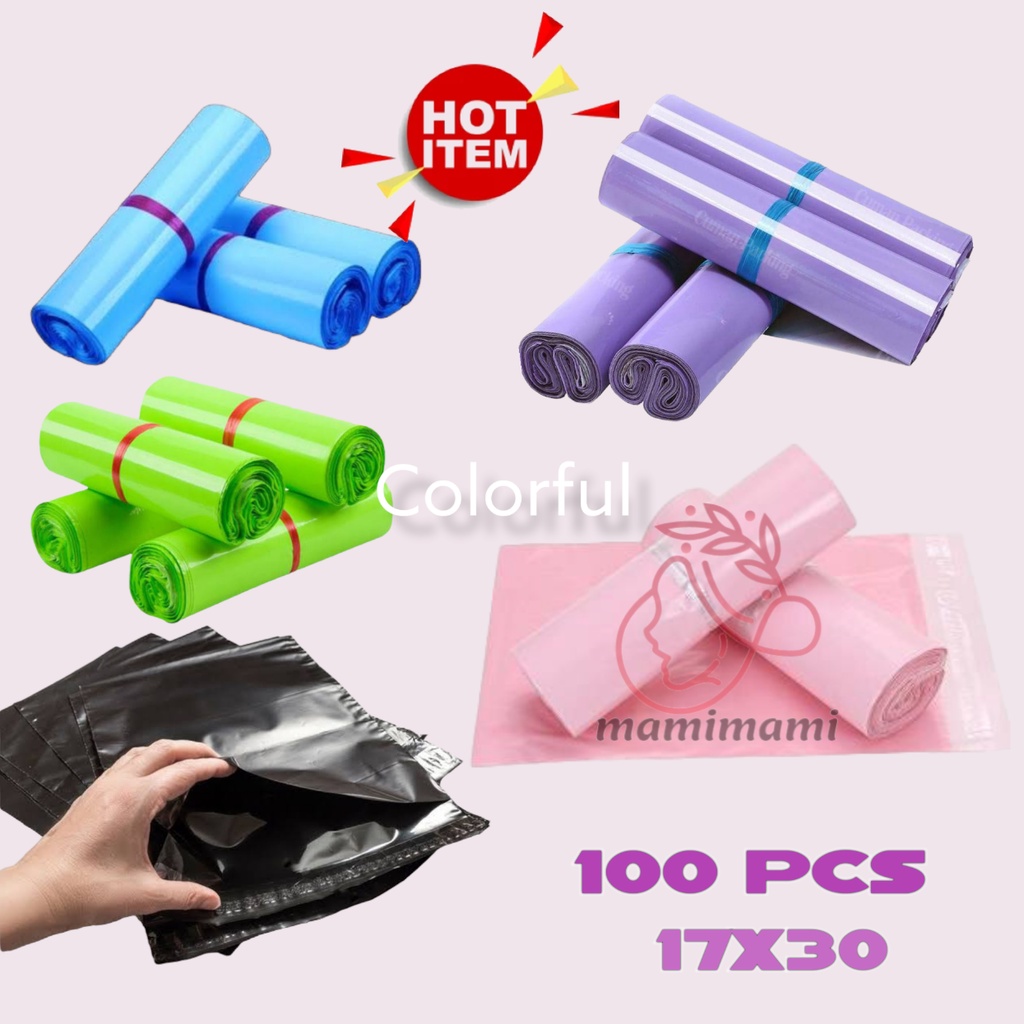 

Polymailer Tebal 17x30 Plastik Packing Online Shop Warna Premium Murah