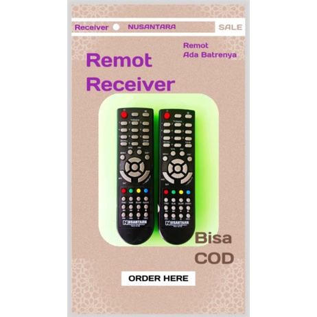 Remot Remote Receiver Nusantara Receiver Parabola Matrix