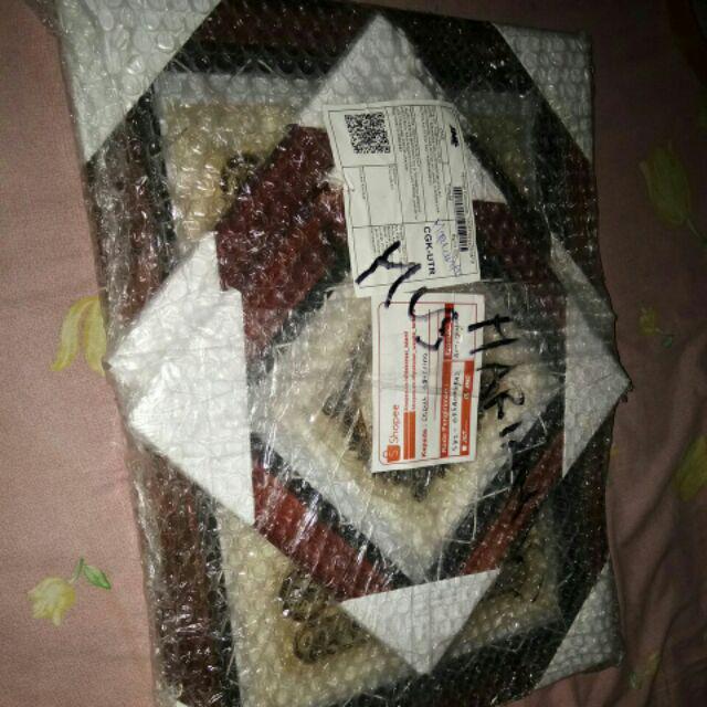 Kaligrafi Kulit Kambing Super Satu Paket Isi 3pcs Murah Allam Muhammad Yasin