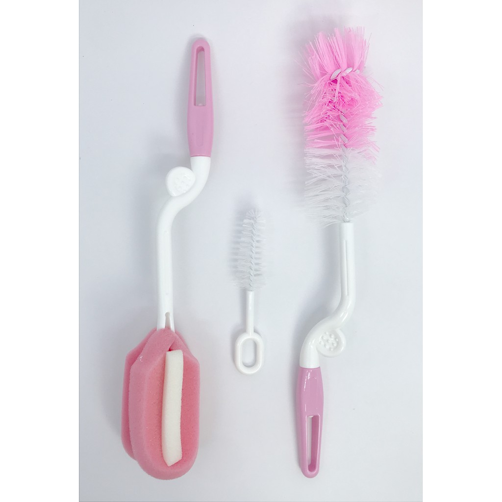 BAYIe - Sikat Botol Susu Bayi 3 in 1 MOONSHIP  / Baby Bottle &amp; Nipple Brush