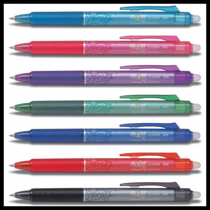 

PULPEN PILOT FRIXION CLICKER 0.5MM PULPEN BISA DIHAPUS