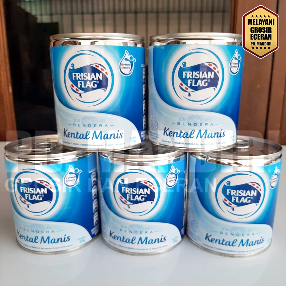 

FRISIAN FLAG SUSU BENDERA KENTAL MANIS 370 GR