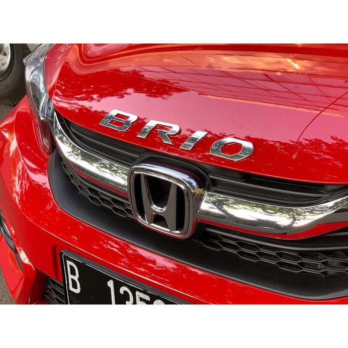 Engine Hood Emblem Brio/ Logo Brio/Logo Kap Mesin Brio all new Brio