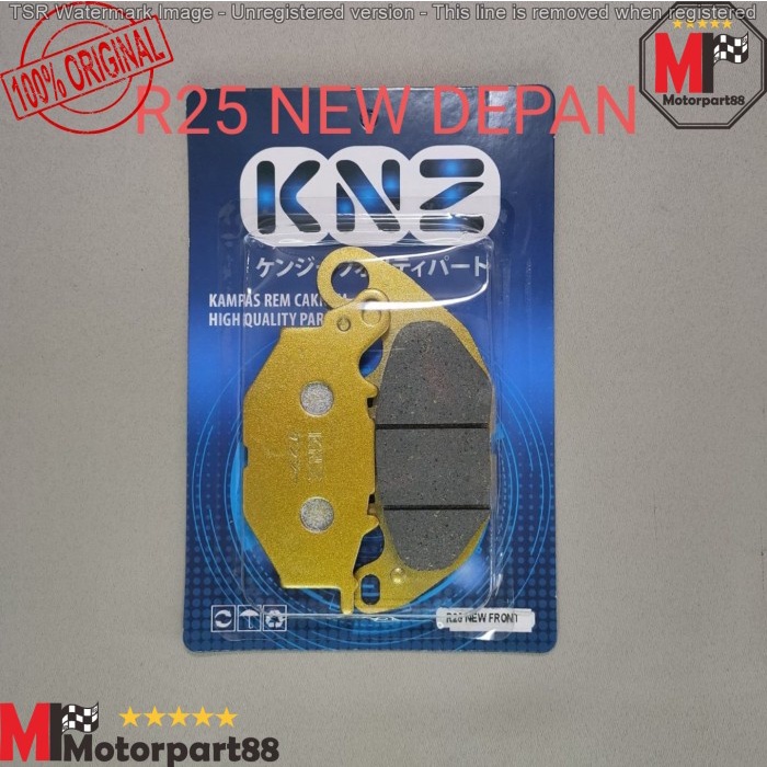 DISCPAD KAMPAS REM DEPAN R25 NEW KNZ