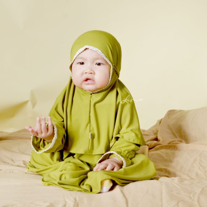 Leana daily kids by aahva original Gamis anak gamis baby gamis bayi