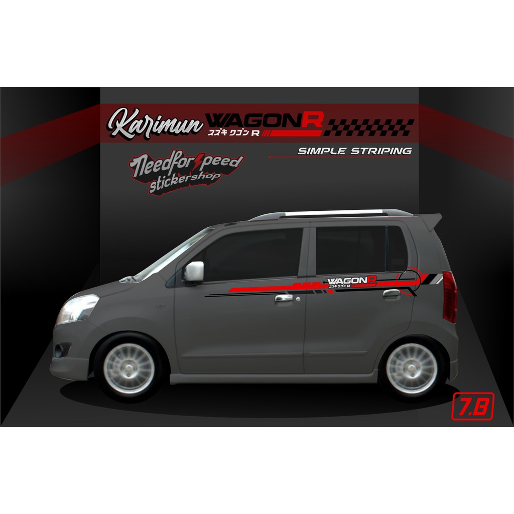 STRIPING VARIASI KARIMUN WAGON R Shopee Indonesia