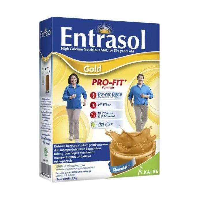 

[COD] ENTRASOL Gold Chocolate Susu Dewasa [350 g] [COD]