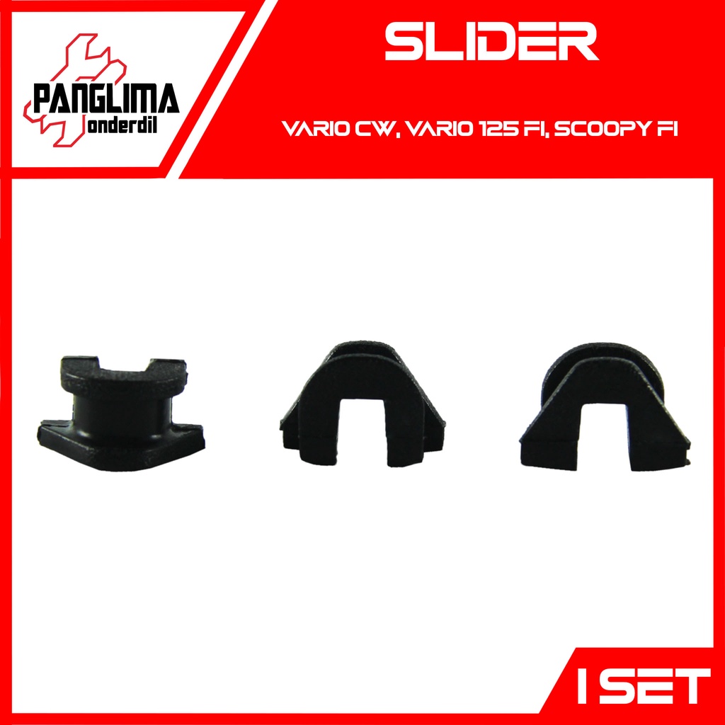 Slider Honda PCX 150-125 &amp; ADV 150 KWN-KZR &amp; Vario 125-150 LED New-Techno CBS 2015-2018-2022 Clip-Klip Tutup Rumah Roller Slide Set