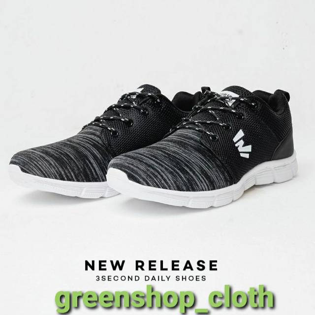 Sepatu snacker / olahraga pria 3second ORIGINAL