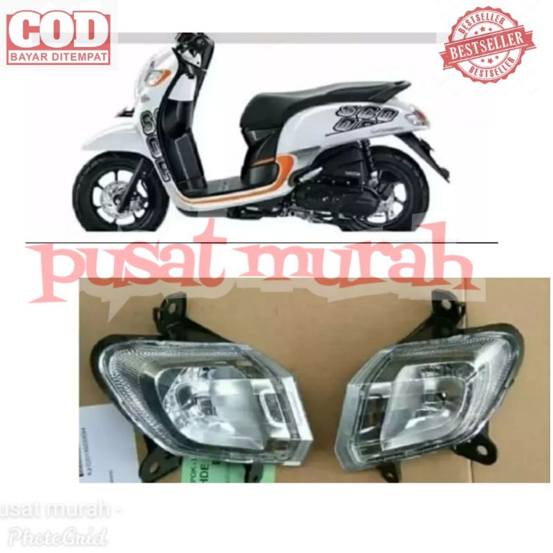 PROMO TERMURAH lampu sen belakang scoopy new 2017 2019